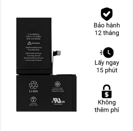 Giá và bảo hành khi thay pin iPhone 15 Pro Clickbuy