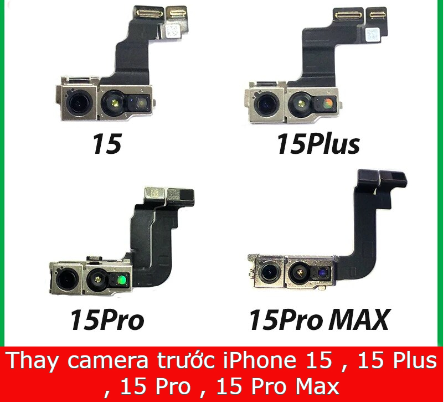 thay camera trước iPhone 15 Plus