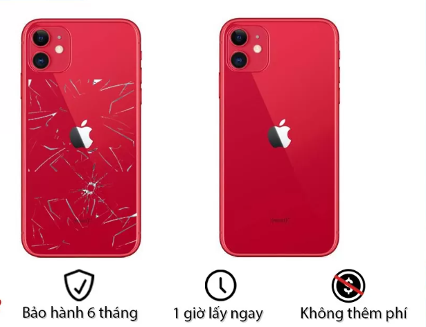Kính lưng L1 và kính lưng Zin bóc máy Clickbuy