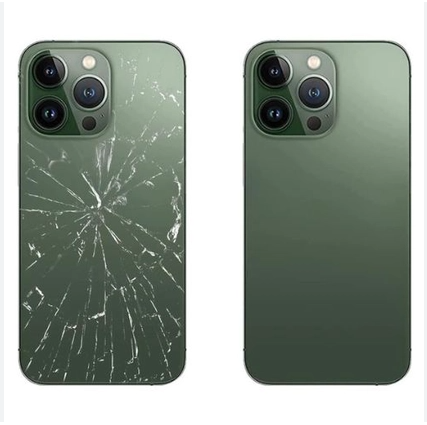 Kính lưng L1 và kính lưng Zin bóc máy