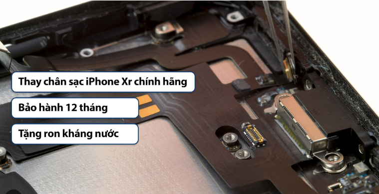 Ưu điểm khi chọn clickbuy để thay chân sạc iphone XR
