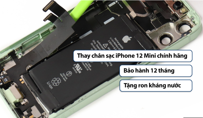giá thay chân sạc iphone 12 mini