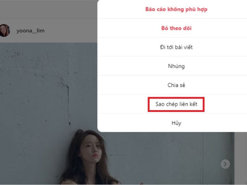 Tải ảnh Instagram về qua website hỗ trợ