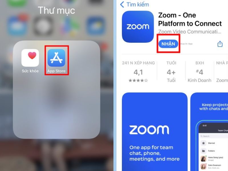 Tải Zoom miễn phí trên iPhone