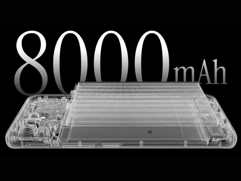 Thời lượng pin 8000mAh và công nghệ sạc: Thách thức mọi giới hạn sử dụng
