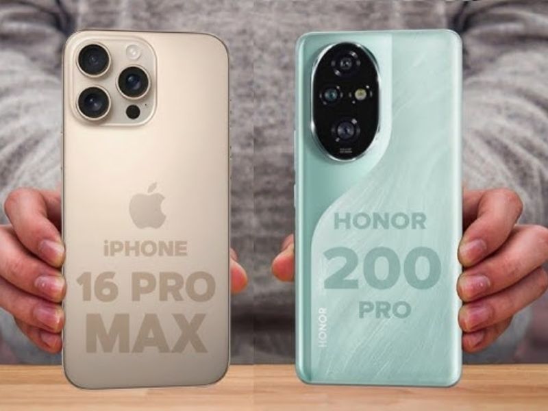 HONOR 200 Pro vs iPhone 16 Pro Max nên mua máy nào