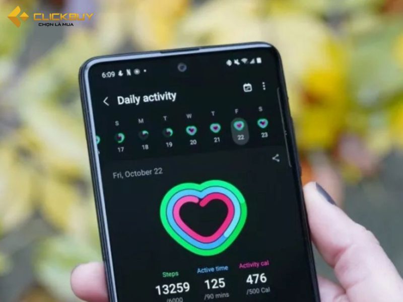 Tính năng sức khỏe trên điện thoại di động