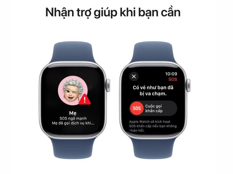 Phát hiện va chạm của Apple Watch Series 10 42mm GPS