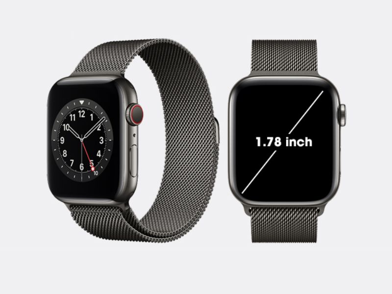 Apple Watch Series 6 44mm LTE dây thép
