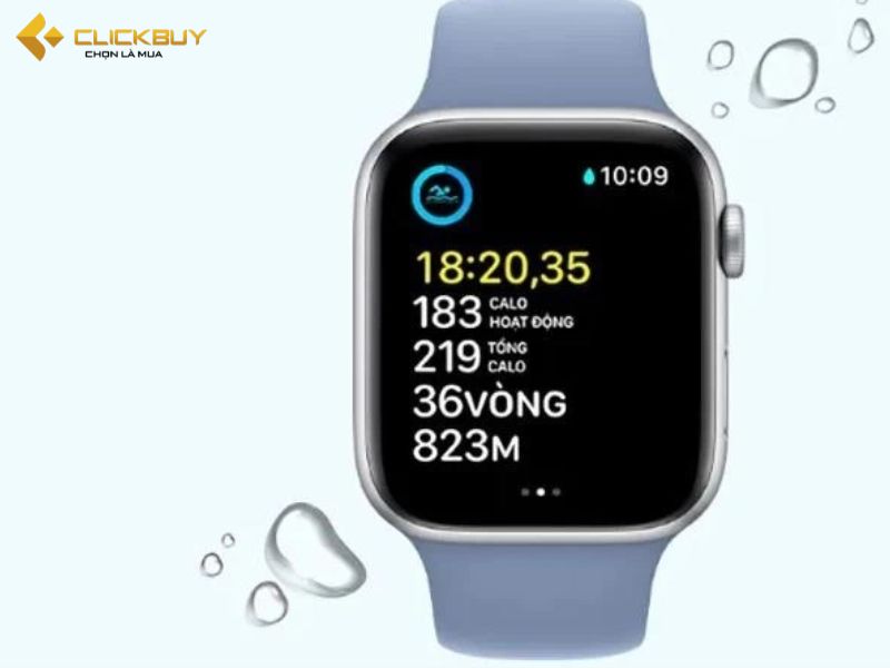 Khả năng chống nước Apple Watch Series SE 2023 LTE 40mm