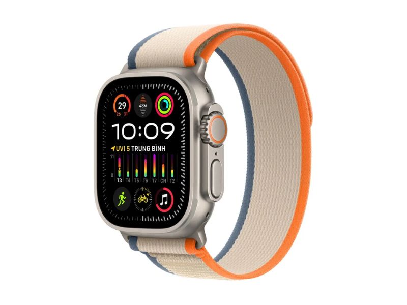 Tìm hiểu về Apple Watch Ultra 2 Vỏ Titan dây Trail