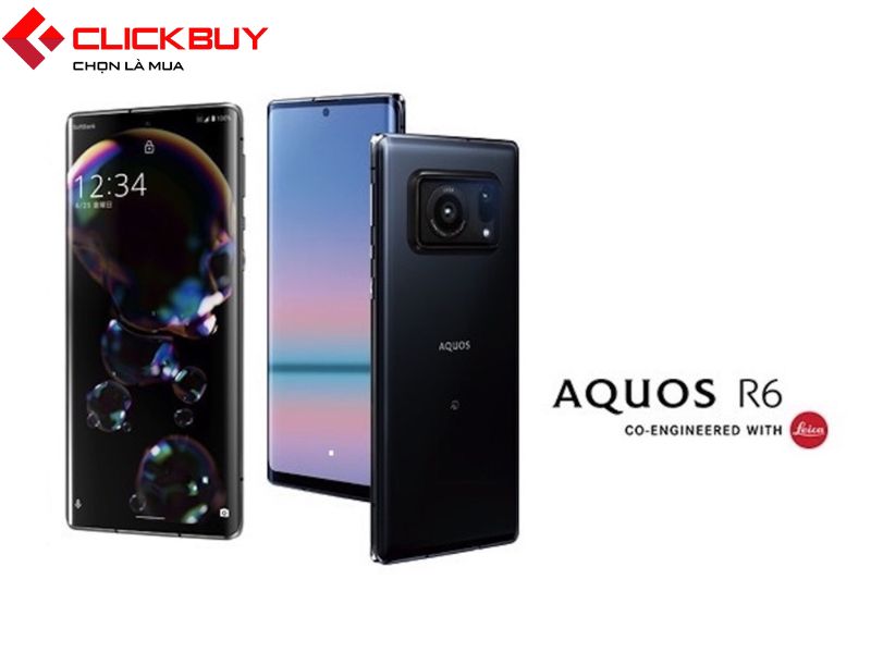 Màn hình của điện thoại Sharp Aquos R6