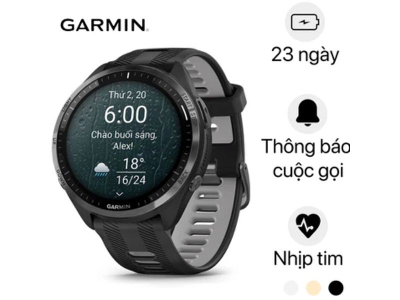 Tìm hiểu về đồng hồ chạy bộ Garmin Forerunner 965