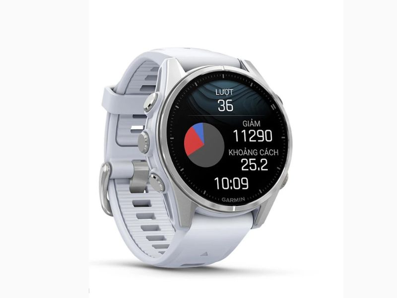 Tìm hiểu về đồng hồ thông minh Garmin fenix 8 43mm AMOLED mặt kính