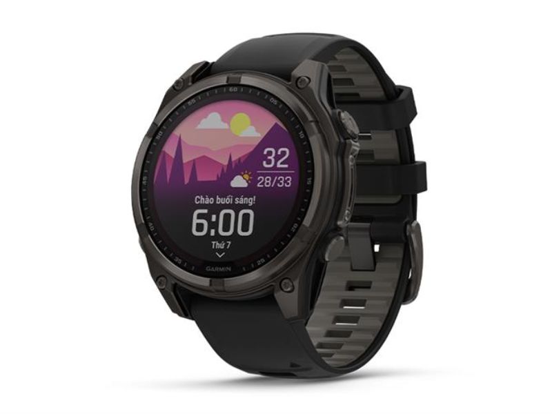 Tìm hiểu về Đồng hồ thông minh Garmin fenix 8 Sapphire Solar