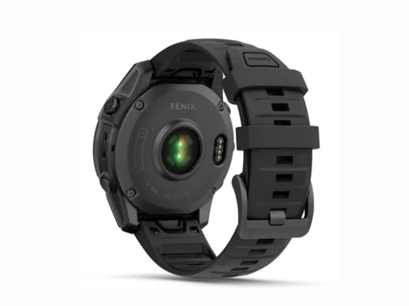 Mặt sau của đồng hồ thông minh Garmin fenix E