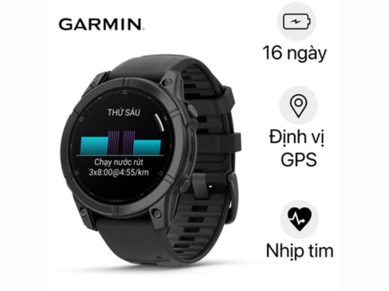 Tìm hiểu về đồng hồ thông minh Garmin fenix E