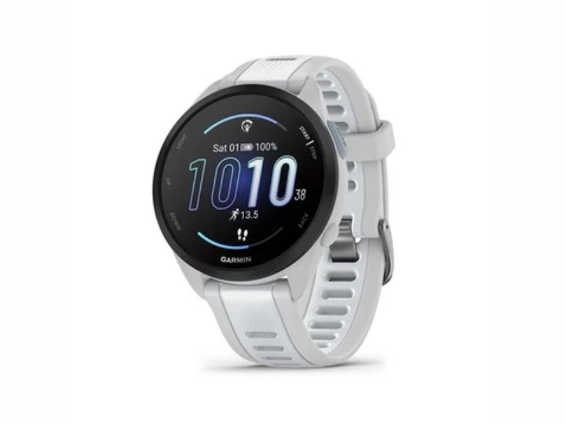Màn hình của đồng hồ thông minh chạy bộ Garmin Forerunner 165
