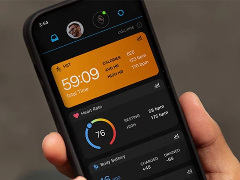 Tính năng của đồng hồ thông minh chạy bộ Garmin Forerunner 165