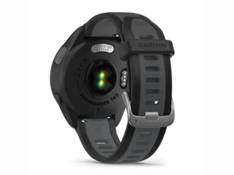 Thiết kế của đồng hồ thông minh chạy bộ Garmin Forerunner 165 Music