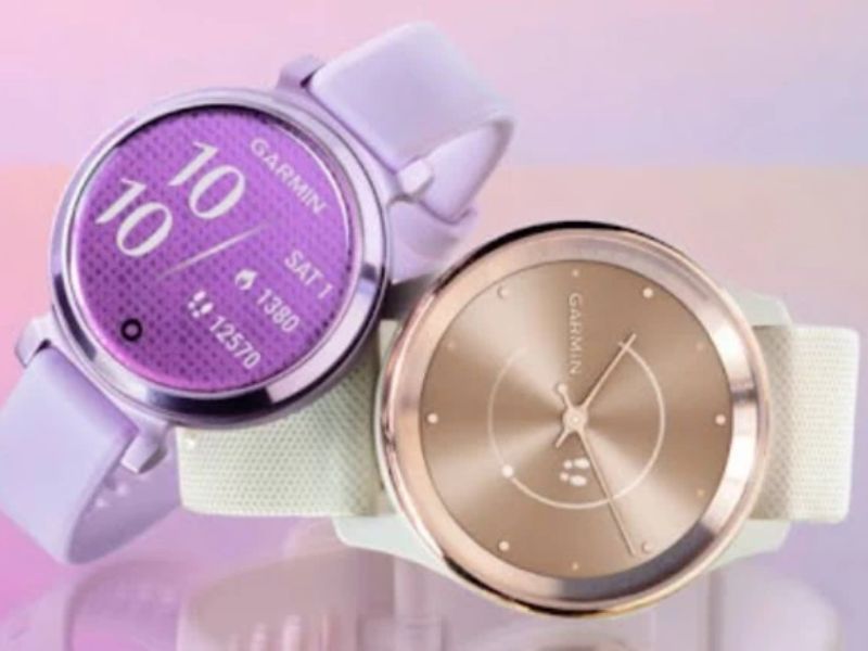 Màu sắc của đồng hồ thông minh Garmin Lily 2 đã active