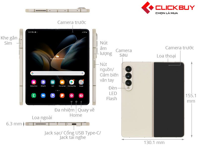 Tìm hiểu về Galaxy Z Fold4 TBH