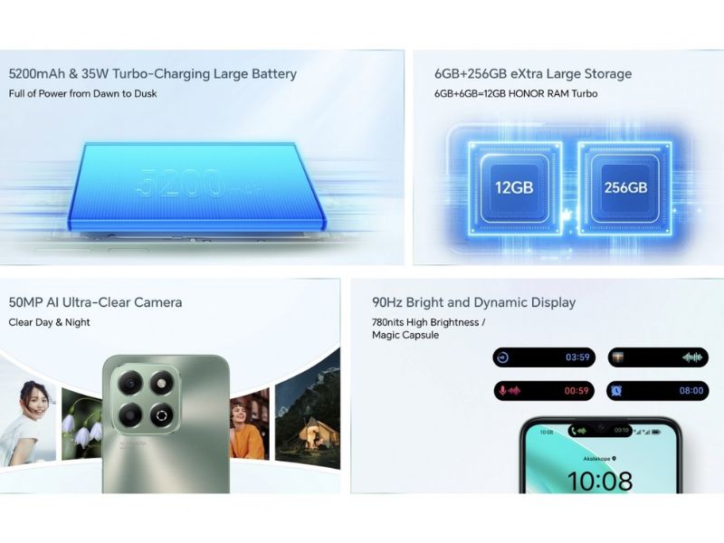 HONOR X6b mới ra mắt 