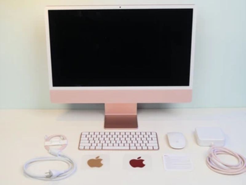 Màn hình của iMac 24 2021 M1