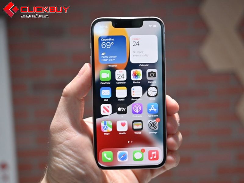 Mặt trước của iPhone 13 Mini 128GB cũ