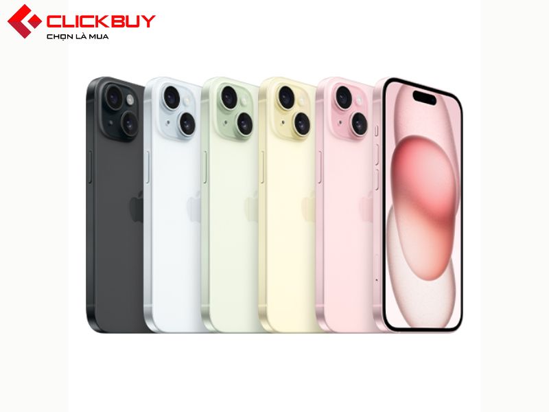 Màu sắc của iPhone 15 256GB cũ