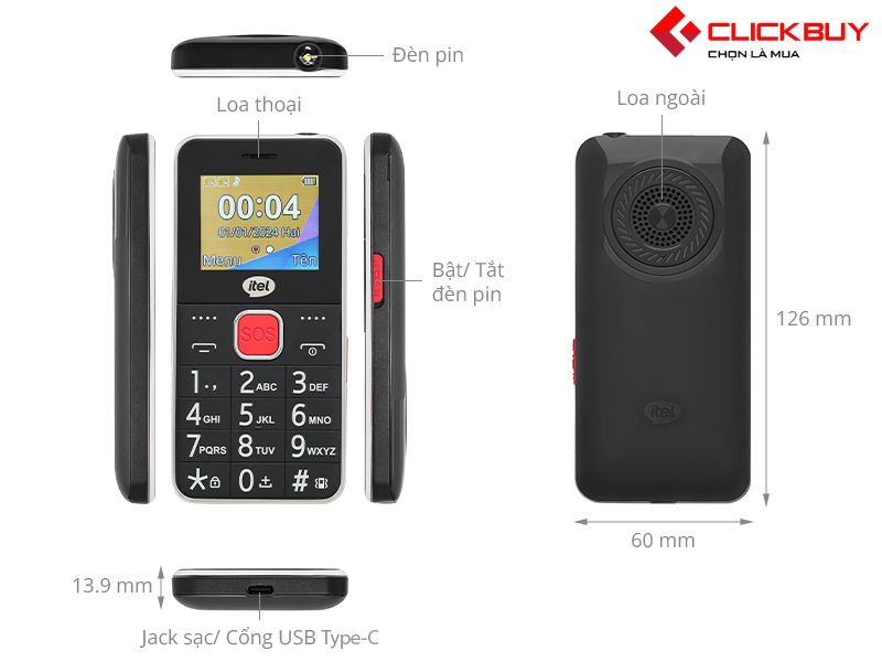 Tìm hiểu về Itel it2600 4G