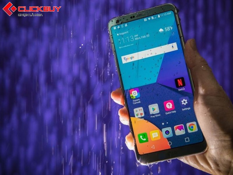 LG G6 chống nước