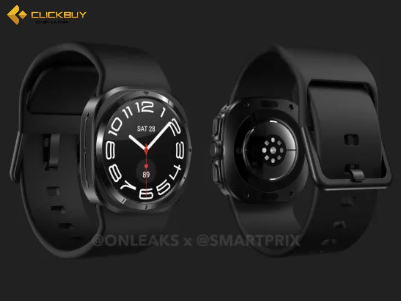 hình ảnh render Galaxy Watch7 Ultra