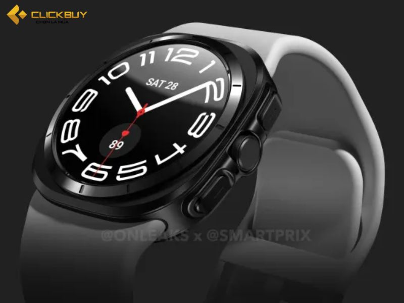 lộ diện hình ảnh Render Galaxy Watch7 Ultra