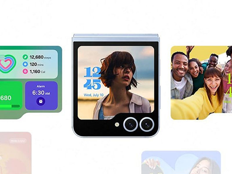  Màn hình phụ của Galaxy Z Flip