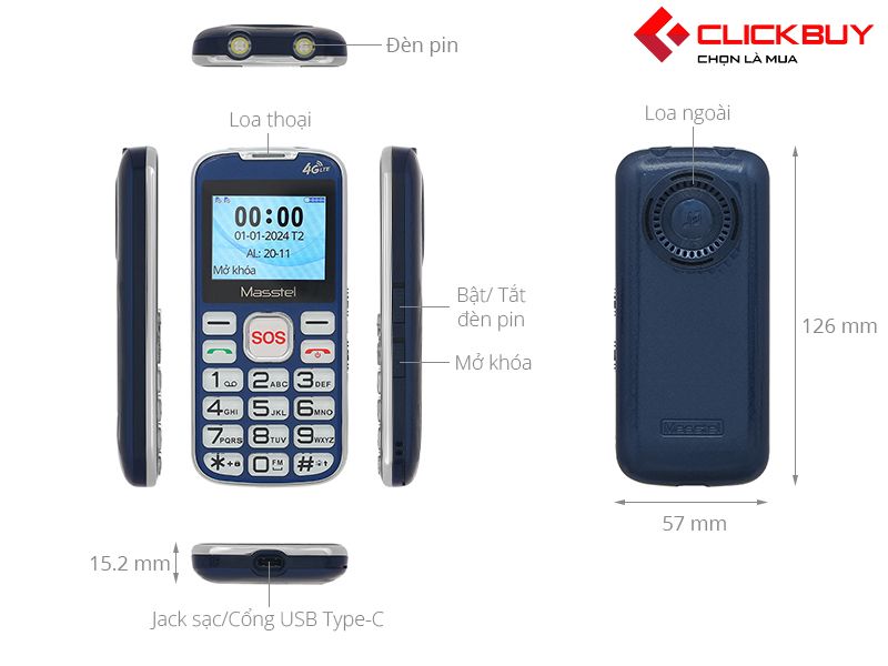 Tìm hiểu về Masstel Fami 60S 4G