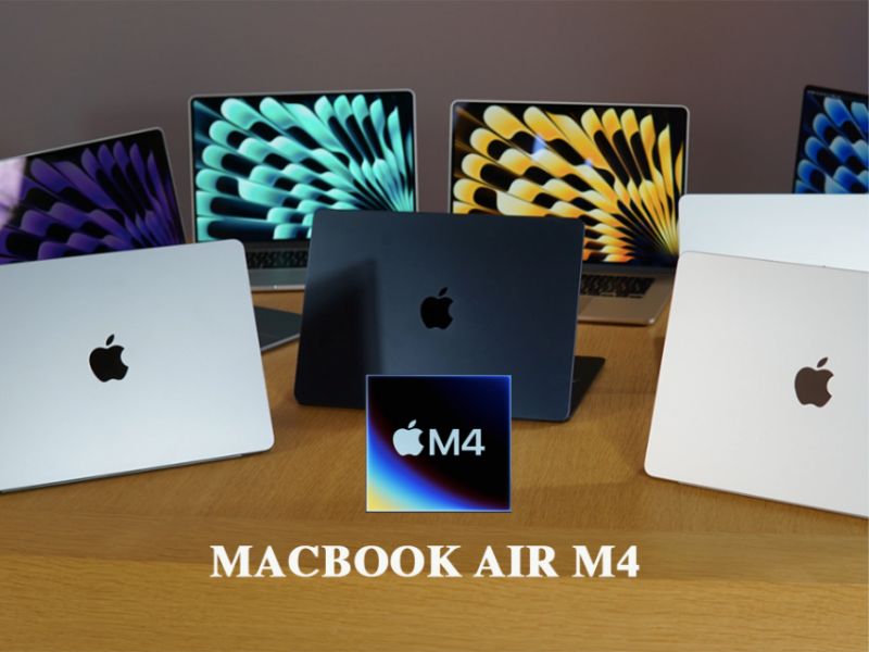MacBook Air M4 – Gọn nhẹ, mạnh mẽ, lý tưởng cho phần lớn người dùng