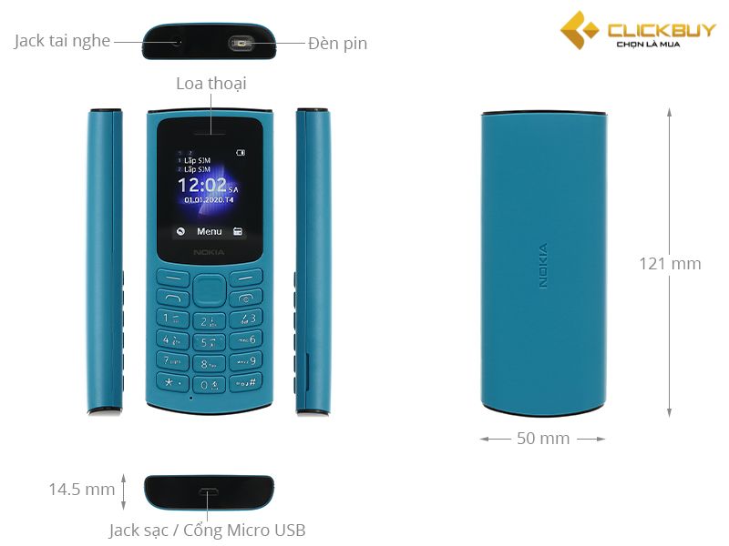 Tìm hiểu về Nokia 105 DS 4G