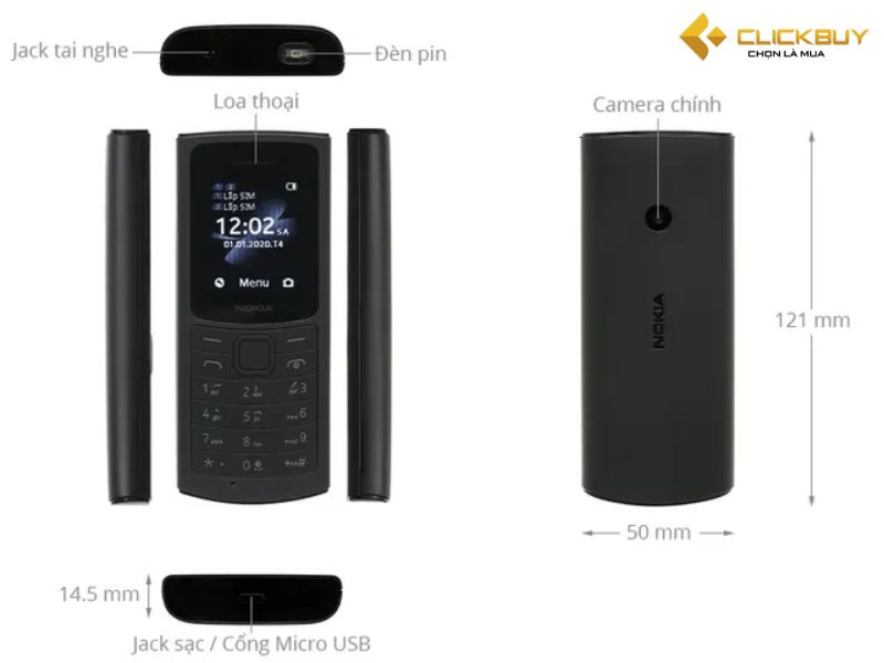Tìm hiểu về Nokia 110 DS 4G