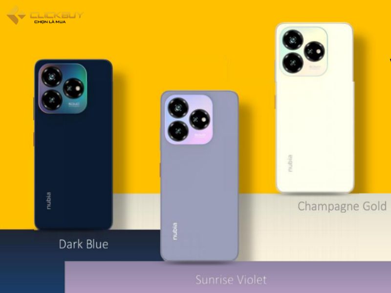 Màu sắc Nubia V60 Design