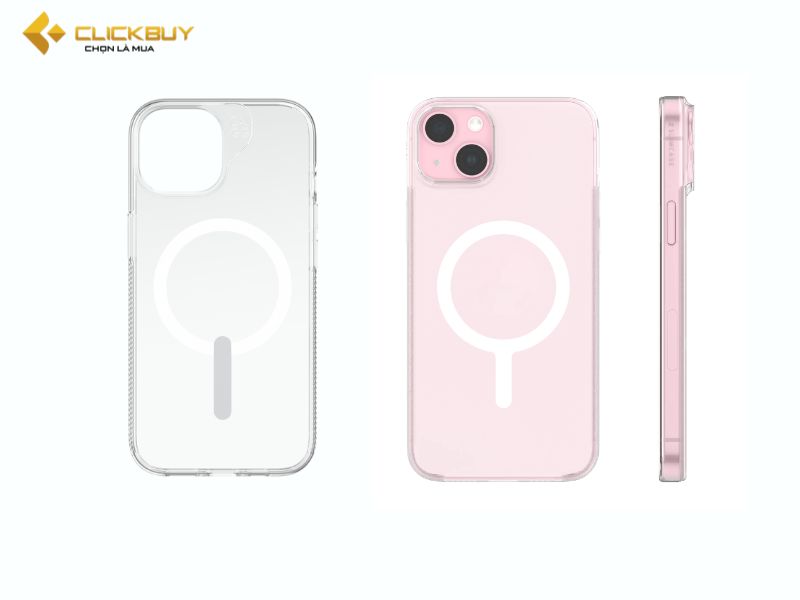 Thiết kế ốp lưng iPhone 15 Clear Case