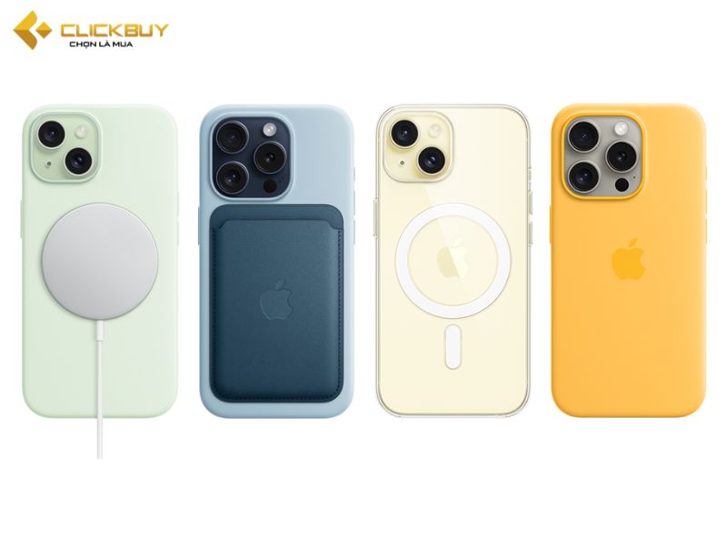 màu sắc của ốp lưng iPhone 15 Pro Silicone