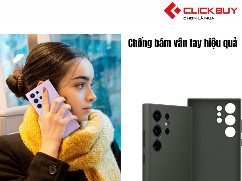 Tính năng của Ốp Lưng Silicon Galaxy S23 Ultra