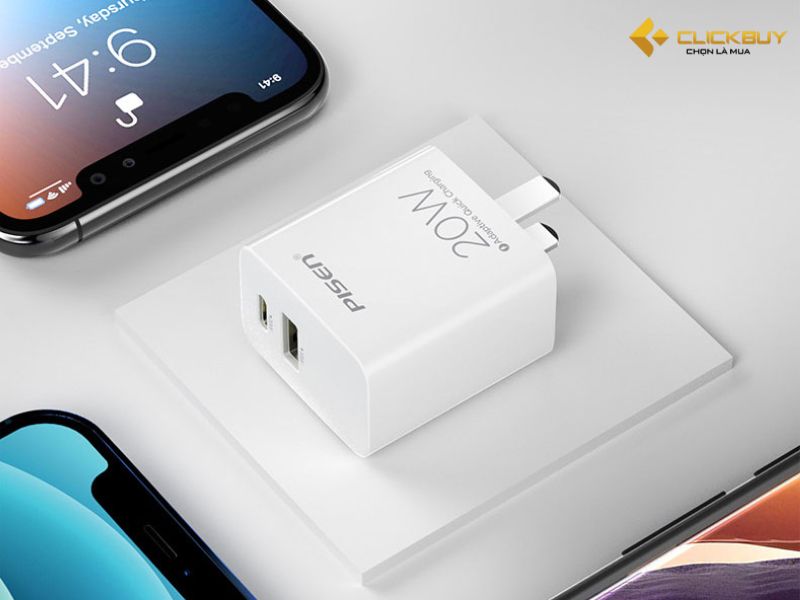 Tìm hiểu sạc PISEN Quick QP 20W