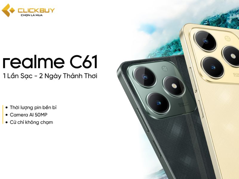 Tìm hiểu về realme C61