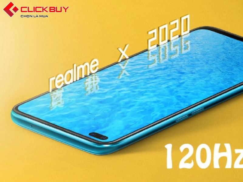 Màn hình của Realme X50t
