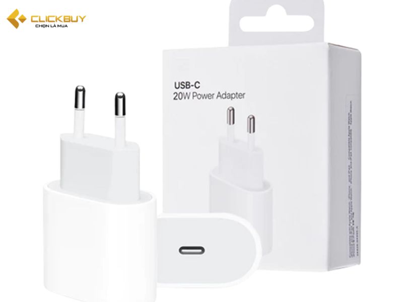 tìm hiểu về Sạc nhanh iPhone 20W MHJE3ZA/A