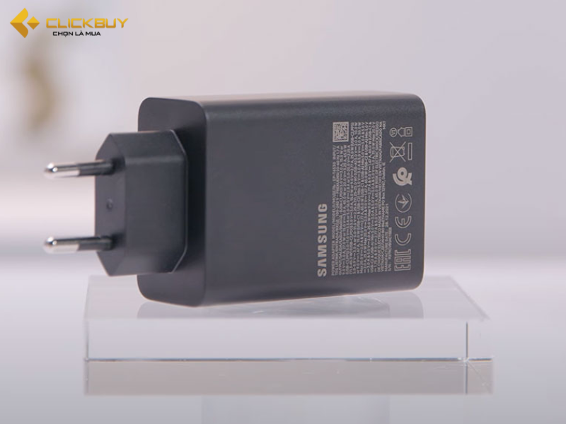 Thiết kế của Sạc nhanh Samsung 65W 3 Cổng