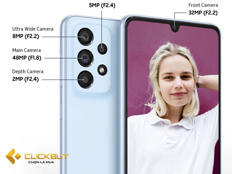Camera của Samsung Galaxy A33