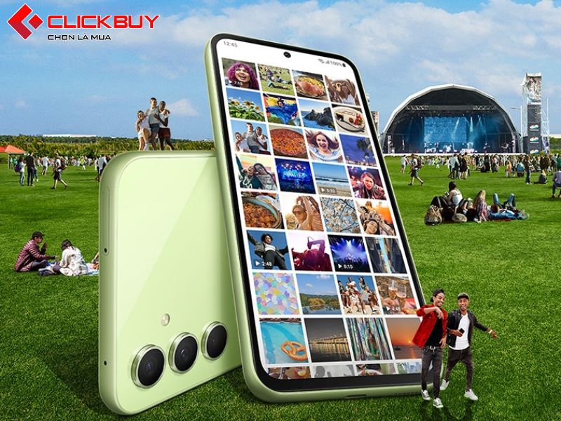 Màn hình của Samsung Galaxy A54